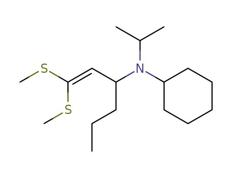 [1-(2,2-Bis-methylsulfanyl-vinyl)-butyl]-cyclohexyl-isopropyl-amine