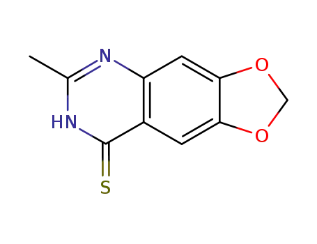 2-methyl-6,7-methylenedioxy-4(3H)-quinazolinethione