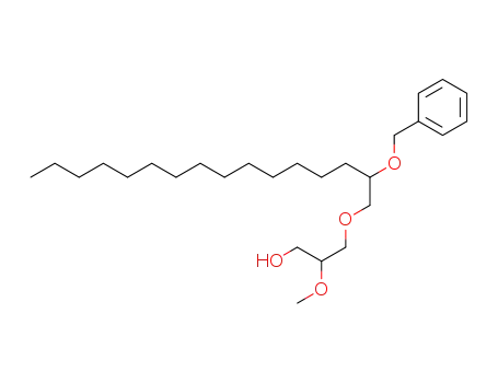 1-O-<2'-(R,S)-benzyloxyhexadecyl>-2-O-methyl-rac-glycerol