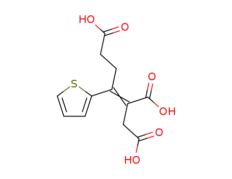 (Z)-3-Carboxy-4-thiophen-2-yl-hept-3-enedioic acid