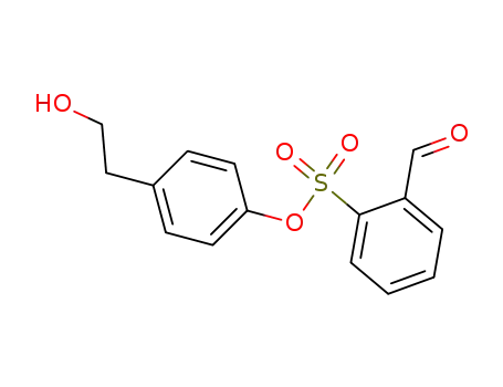Benzenesulfonic acid, 2-formyl-, 4-(2-hydroxyethyl)phenyl ester