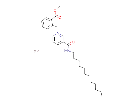 Pyridinium,
3-[(dodecylamino)carbonyl]-1-[[2-(methoxycarbonyl)phenyl]methyl]-,
bromide