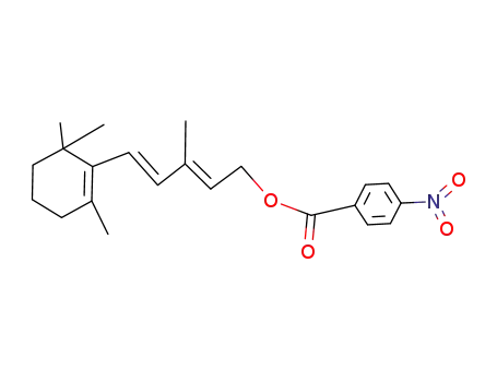 2,4-Pentadien-1-ol, 3-methyl-5-(2,6,6-trimethyl-1-cyclohexen-1-yl)-,
4-nitrobenzoate, (E,E)-