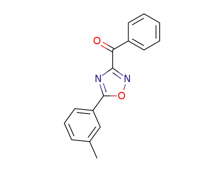 Methanone, [5-(3-methylphenyl)-1,2,4-oxadiazol-3-yl]phenyl-