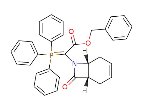 benzyl 8-oxo-7-azabicyclo<4.2.0>oct-3-en-7-yl(triphenylphosphoranylidene)acetate