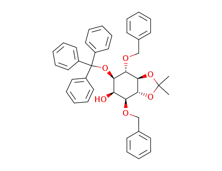 4,5-O-(1-메틸에틸리덴)-3,6-비스-O-(페닐메틸)-1-O-(트리페닐메틸)-DL-미오-이노시톨