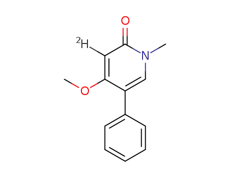3-deuterio-4-methoxy-1-methyl-5-phenyl-2(1H)-pyridone
