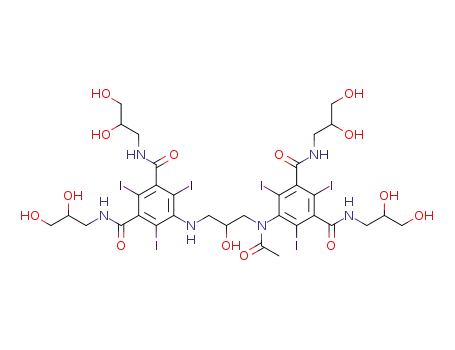 5-(Acetyl(3-((3,5-bis((2,3-dihydroxypropyl)carbamoyl)-2,4,6-triiodophenyl)amino)-2-hydroxypropyl)amino)-N,N'-bis(2,3-dihydroxypropyl)-2,4,6-triiodobenzene-1,3-dicarboxamide