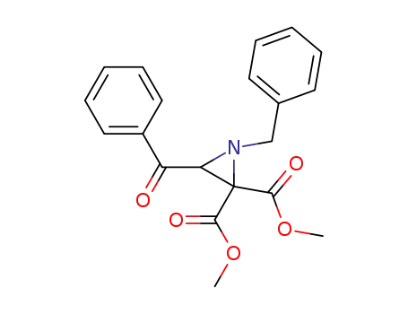 3-benzoyl-1-benzyl-2,2-dicarbomethoxy-aziridine