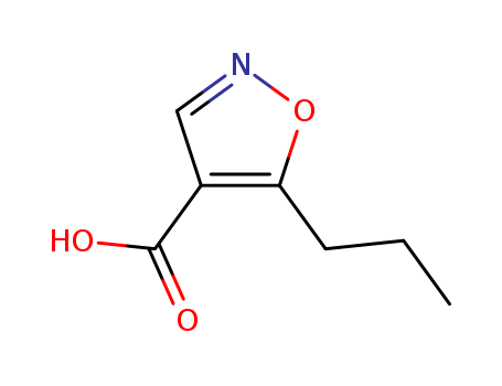 5-propyl-4-isoxazolecarboxylic acid(SALTDATA: FREE)