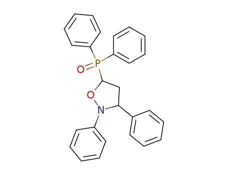 Isoxazolidine, 5-(diphenylphosphinyl)-2,3-diphenyl-