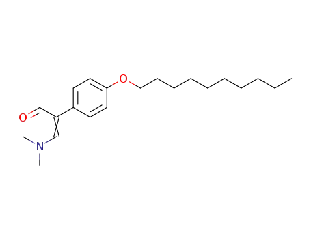 3-Dimethylamino-2-(4-decyloxyphenyl)acroleine