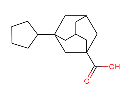 3-cyclopentyl-1-tricyclo<3.3.1.1.<sup>3,7</sup>>decanecarboxylic acid