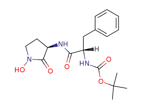 [(S)-1-((R)-1-Hydroxy-2-oxo-pyrrolidin-3-ylcarbamoyl)-2-phenyl-ethyl]-carbamic acid tert-butyl ester