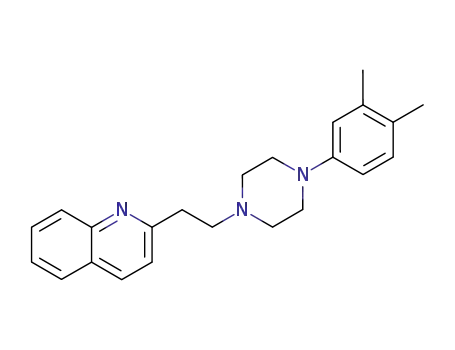 Quinoline,2-(2-(4-(3,4-dimethylphenyl)-1-piperazinyl)ethyl)-