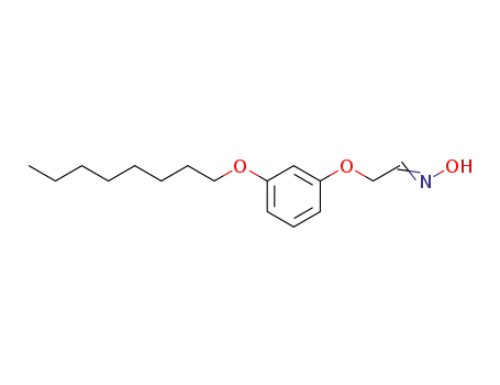 Acetaldehyde, [3-(octyloxy)phenoxy]-, oxime, (E)-