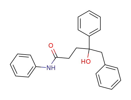 4-Hydroxy-4,5-diphenyl-pentanoic acid phenylamide
