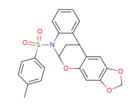 7,12-dihydro-7-tosyl-6,12-methano-2,3-methylenedioxy-6H-dibenzo<d,g><1,3>oxazocine