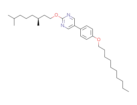 5-(4-Decyloxy-phenyl)-2-((S)-3,7-dimethyl-octyloxy)-pyrimidine