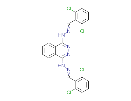 Benzaldehyde, 2,6-dichloro-, 1,4-phthalazinediyldihydrazone(8CI,9CI) cas  27702-22-3