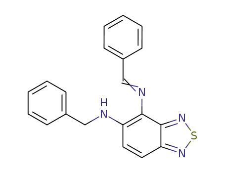5-benzylamino-4-benzylideneamino-2,1,3-benzothiadiazole