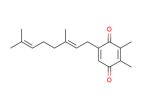 Molecular Structure of 3811-24-3 (Plastoquinone 2)