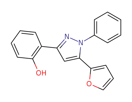 3-(2''-Hydroxyphenyl)-1-phenyl-5-(2'-furyl)pyrazole