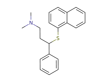 Dimethyl-[3-(naphthalen-1-ylsulfanyl)-3-phenyl-propyl]-amine