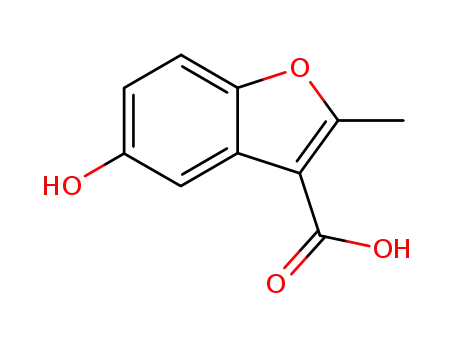 5-하이드록시-2-메틸-벤조푸란-3-카르복실산