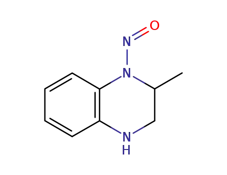 Molecular Structure of 109055-60-9 (Quinoxaline, 1,2,3,4-tetrahydro-2-methyl-1-nitroso- (9CI))