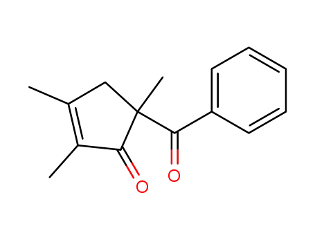 5-benzoyl-2,3,5-trimethycyclopent-2-enone