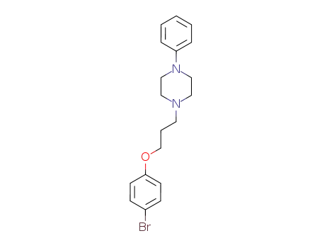 Piperazine, 1-(3-(4-bromophenoxy)propyl)-4-phenyl-