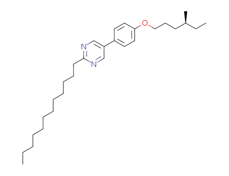 2-Dodecyl-5-[4-((S)-4-methyl-hexyloxy)-phenyl]-pyrimidine