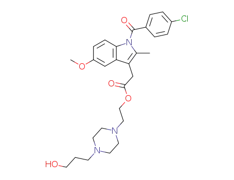 Molecular Structure of 97460-20-3 (desproglumideproglumetacin)