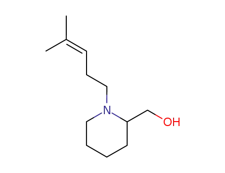 Molecular Structure of 167750-59-6 ((+/-)-<1-(4-methyl-3-pentenyl)-2-piperidyl>methanol)