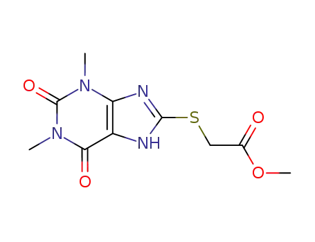 methyl [(1,3-dimethyl-2,6-dioxo-2,3,6,7-tetrahydro-1H-purin-8-yl)thio]acetate