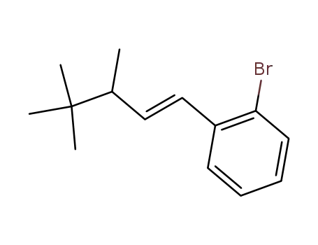 (E)-1-bromo-2-(3',4',4'-trimethylpent-1'-enyl)benzene