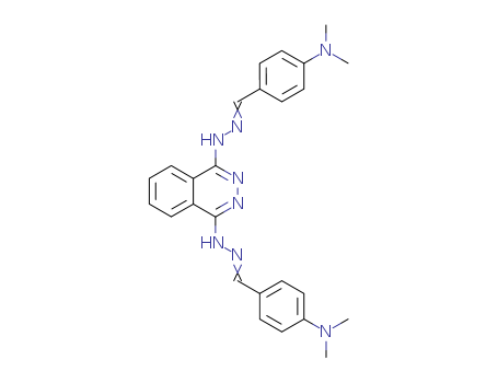 Benzaldehyde,4-(dimethylamino)-, 1,4-phthalazinediyldihydrazone (9CI) cas  27704-14-9