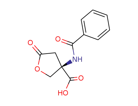 4-benzoylamino-4-carboxy-γ-butyrolactone