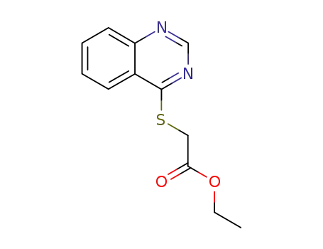 ethyl (quinazolin-4-ylsulfanyl)acetate