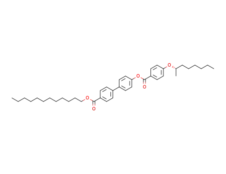 4'-[4-((S)-1-Methyl-heptyloxy)-benzoyloxy]-biphenyl-4-carboxylic acid dodecyl ester