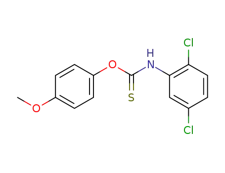 O-(4-methoxyphenyl) N-2,5-dichlorophenylthioncarbamate