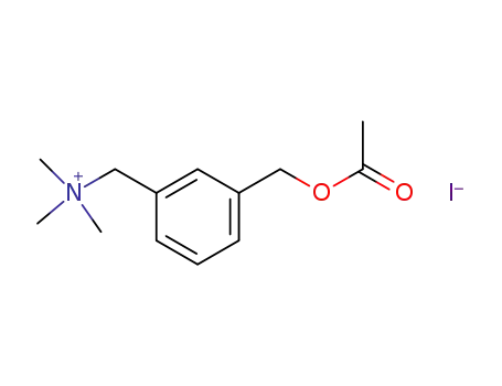 3-Acetoxymethyl-N,N,N-trimethylbenzenemethanaminium iodide