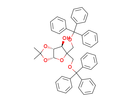 (3aR,6R,6aR)-2,2-Dimethyl-5,5-bis-trityloxymethyl-tetrahydro-furo[2,3-d][1,3]dioxol-6-ol