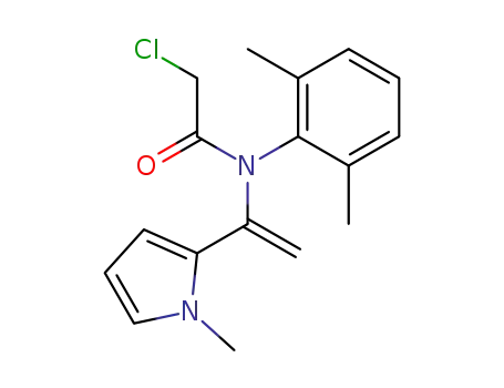 Acetamide,
2-chloro-N-(2,6-dimethylphenyl)-N-[1-(1-methyl-1H-pyrrol-2-yl)ethenyl]-