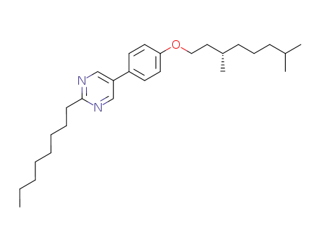 5-[4-((S)-3,7-Dimethyl-octyloxy)-phenyl]-2-octyl-pyrimidine