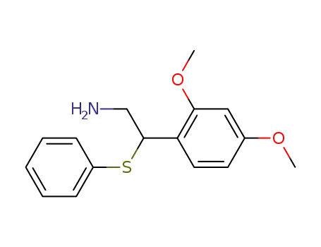 2-(2,4-Dimethoxy-phenyl)-2-phenylsulfanyl-ethylamine