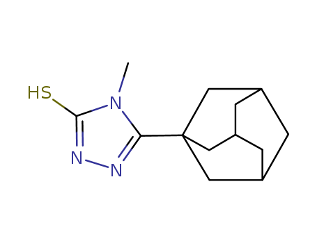 2,4-DIHYDRO-4-METHYL-5-TRICYCLO(3.3.1.1(SUP 3,7))DEC-1-YL-3H-1,2,4-TRIAZOLE-3-THIONE