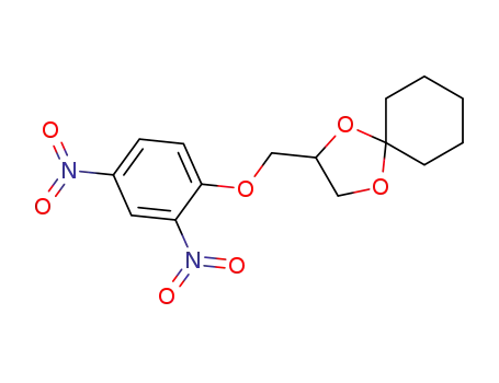 2-(2,4-Dinitro-phenoxymethyl)-1,4-dioxa-spiro[4.5]decane