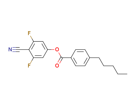 4-Cyano-3,5-difluorophenyl 4-n-pentylbenzoate, 97%